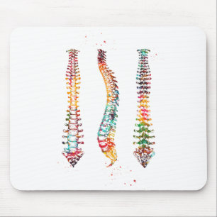 Human Spine Mouse Mat