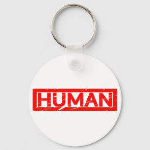 Human Stamp Key Ring