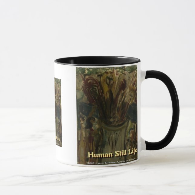 human still life mug (Right)