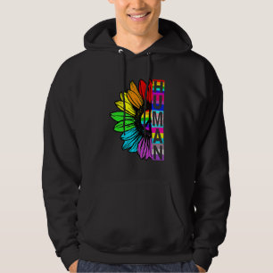 Human Sunflower Lgbt Flag Gay 1 Hoodie