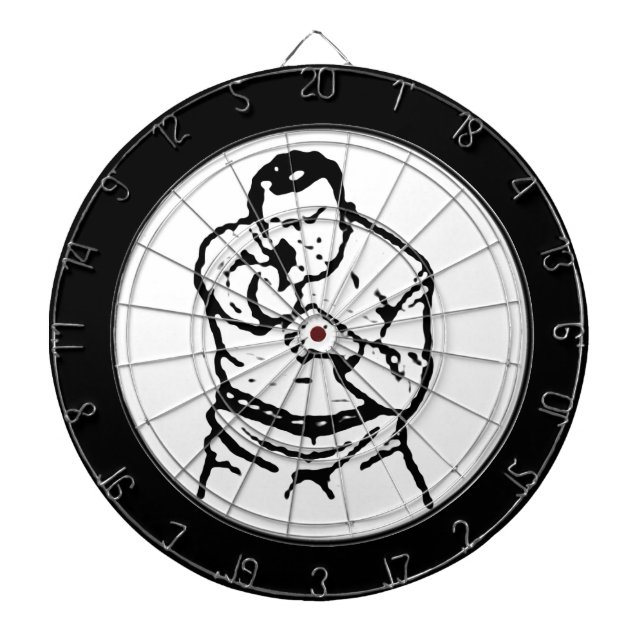 Human Target Dartboard (Front)