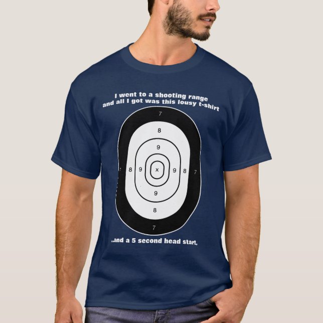Human Target Humour T-Shirt (Front)