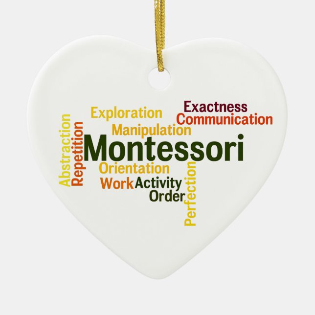 Human Tendencies Word Art Version 1 Ceramic Tree Decoration (Front)