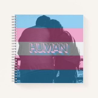 Human Trans Pride Notebook