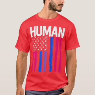 Human Transgender Pride Trans Ally Flag Proud LGBT T-Shirt