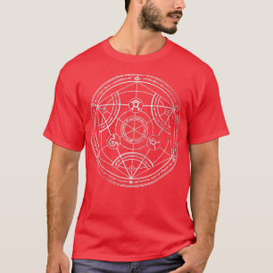 Human transmutation circle chalk 6 T-Shirt