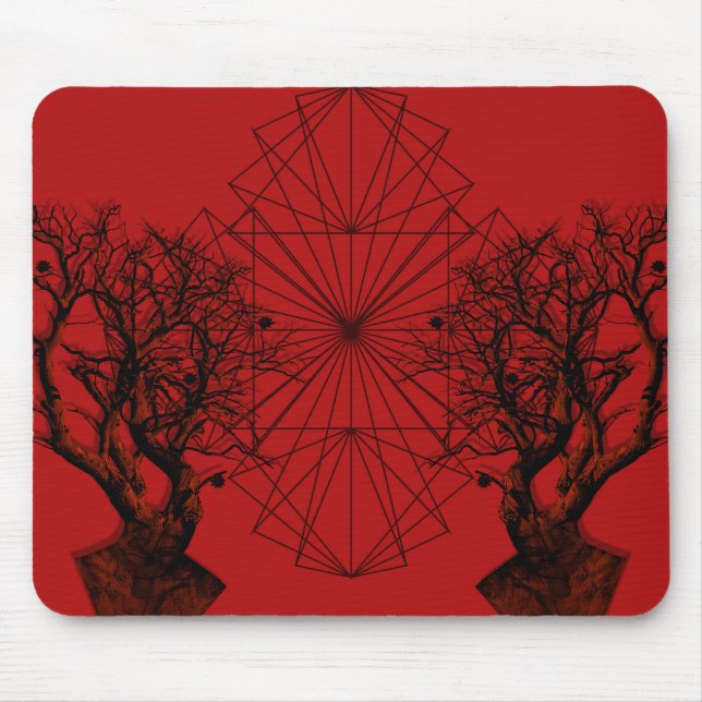 human tree mouse mat (Front)