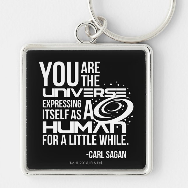 Human Universe Key Ring (Front)