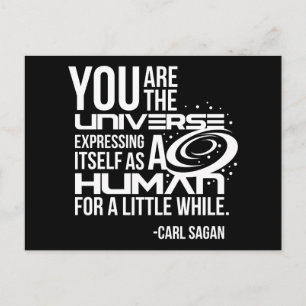 Human Universe Postcard