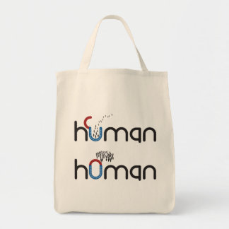 Human versus Homan  Tote Bag