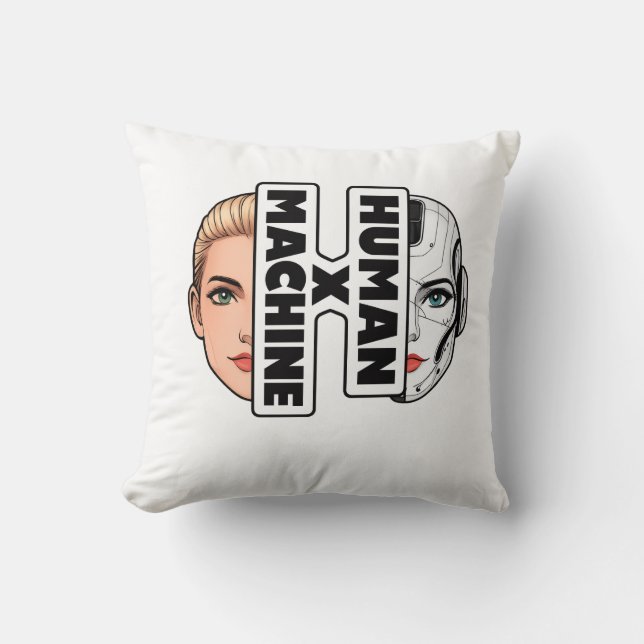 HUMAN x MACHINE Cushion (Front)