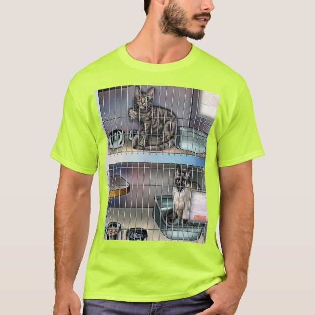 Humane Society for Cats first T-Shirt (Front)