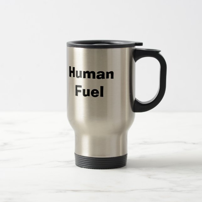 HumanFuel, CaffeineOnly Travel Mug (Right)