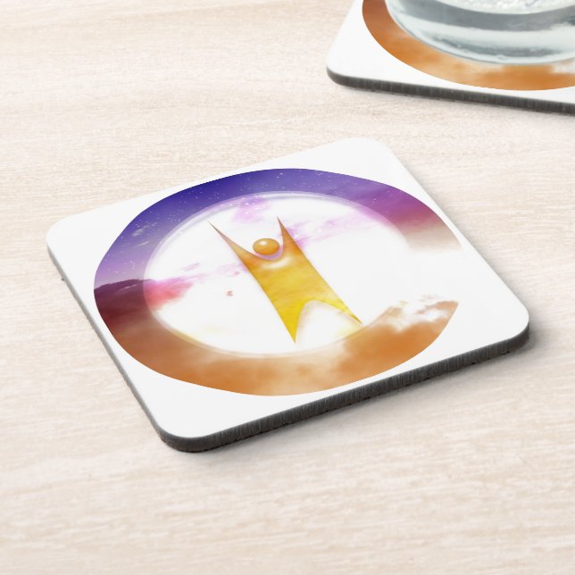 Humanism Symbol Coaster (Left Side)