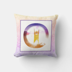 Humanist Happy Human Clouds Cushion