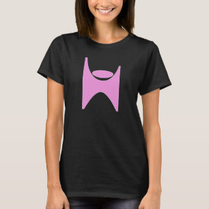 HUMANIST SYMBOL, PINK T-Shirt