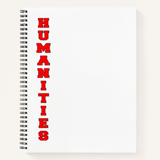 Humanities Notebook (Front)