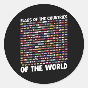 Humanity & Traveller Designs Mens Earth Day Fl Classic Round Sticker