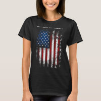 Humanity Vs. Insanity Distressed American Patrioti
