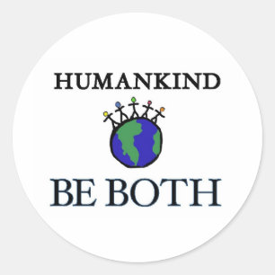 Humankind Classic Round Sticker