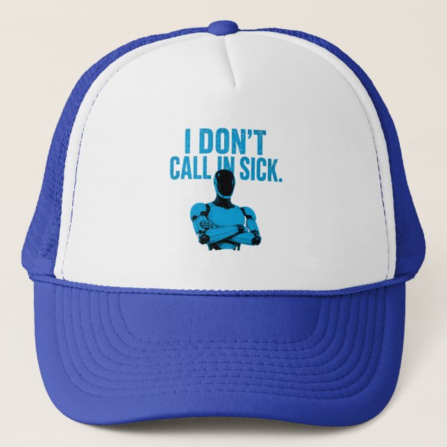 Humanoid AI Robot , tesla bot Trucker Hat (Front)