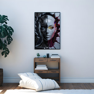 Humanoid Artificial Intelligence Canvas Print