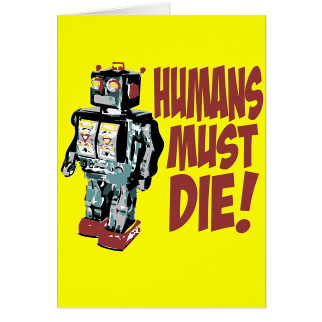 Humans Must Die (Front)