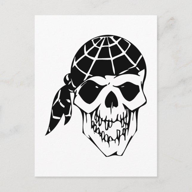 HumanSkull Postcard (Front)