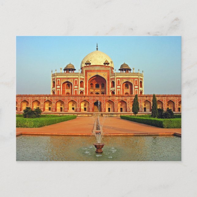 Humayun's Tomb and Garden, Delhi, India Postcard (Front)