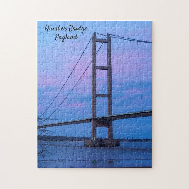 Humber Bridge England Jigsaw Puzzle (Vertical)