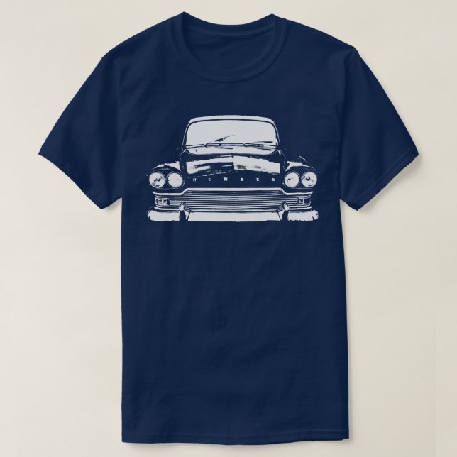 Humber Super Snipe 1960s British classic monoblock T-Shirt (Design Front)