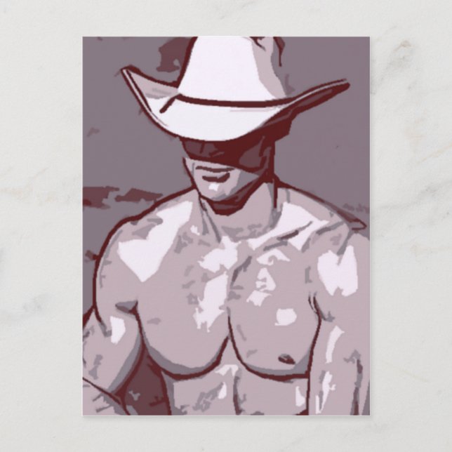 Humble Cowboy Postcard (Front)