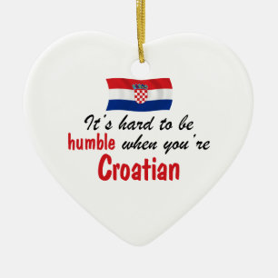 Humble Croatian Ceramic Tree Decoration