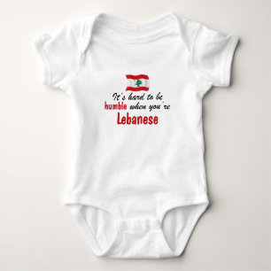 Humble Lebanese Baby Bodysuit