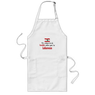 Humble Lebanese Long Apron