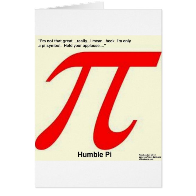 Humble Pi R Square Funny (Front)