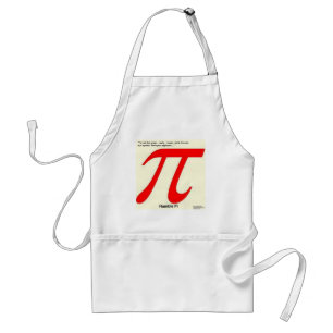 Humble Pi R Square Funny Standard Apron
