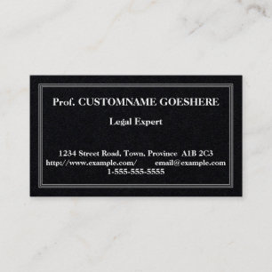 Humble Professional Business Card