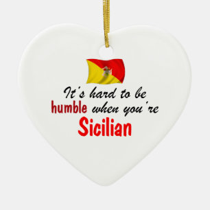Humble Sicilian Ceramic Tree Decoration
