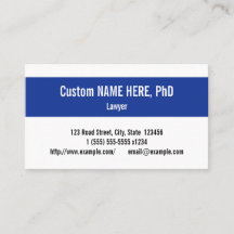 Humble, Simple Law Professional Business Card