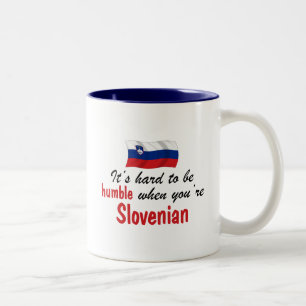 Humble Slovenian Two-Tone Coffee Mug