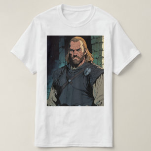 Humble Strength: Sandor Clegane the Peasant Blacks T-Shirt