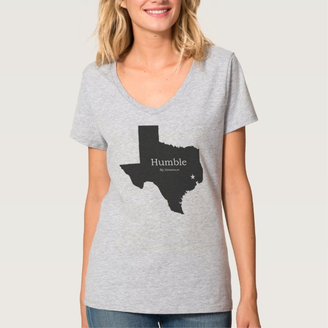 Humble Texas - My Hometown T-shirt (Front)