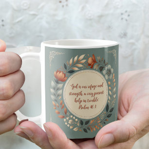Humble Wreath Customisable Bible Verse Coffee Mug