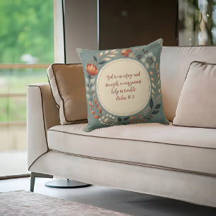 Humble Wreath Customisable Bible Verse Cushion