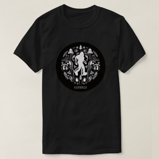 Humboldt County Folk Art Classic T-Shirt (Design Front)