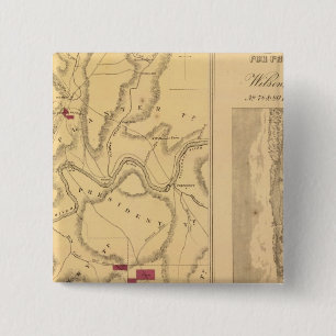 Humboldt Mining & Ref Co 15 Cm Square Badge
