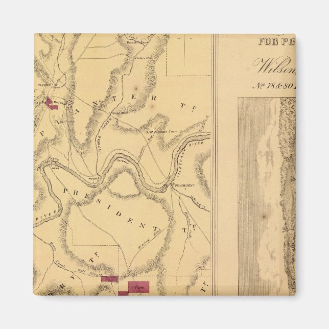 Humboldt Mining & Ref Co Magnet (Front)