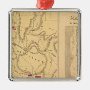 Humboldt Mining & Ref Co Metal Tree Decoration