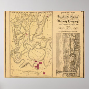 Humboldt Mining & Ref Co Poster